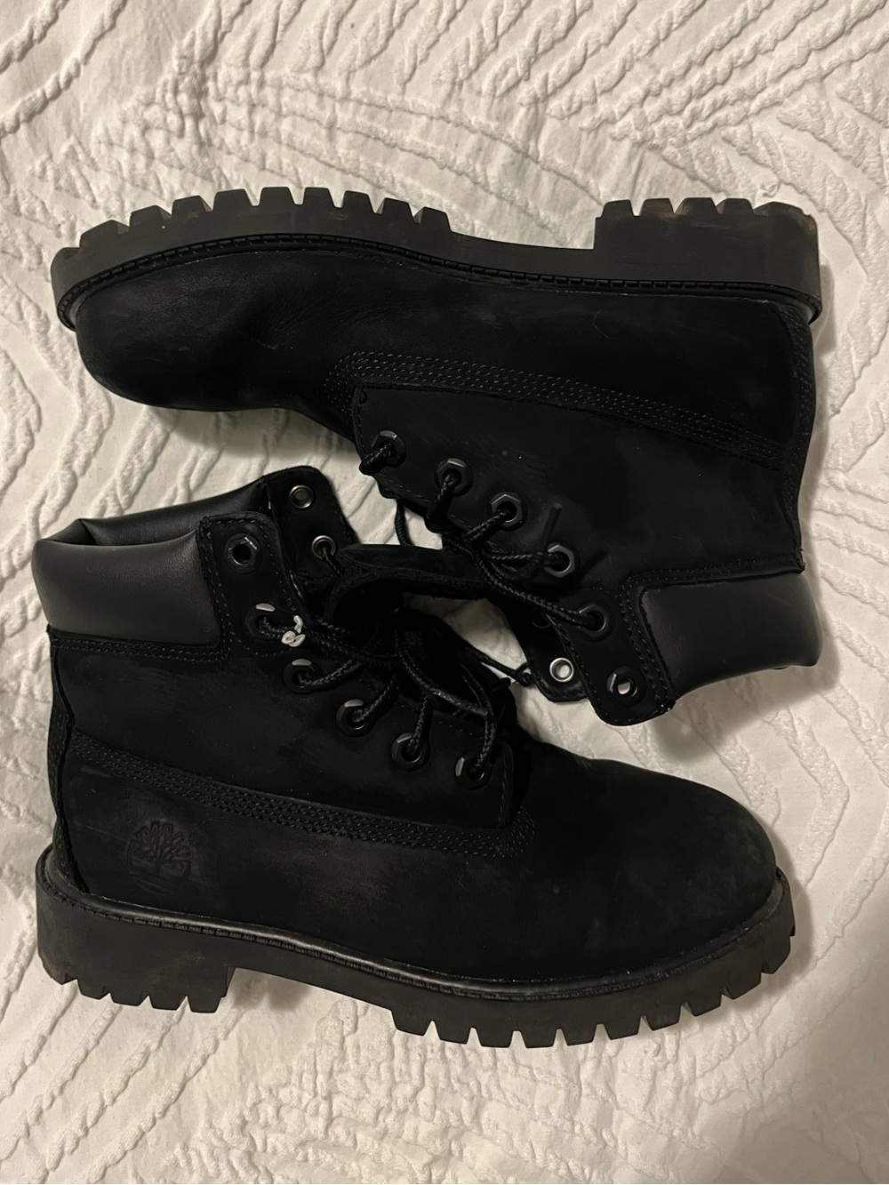 Black Timberland Boots